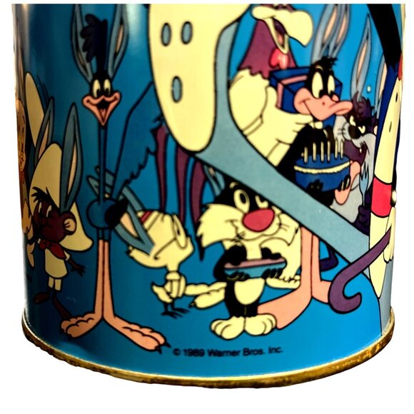 Vtg 1989 Warner Brothers Happy Birthday Bugs Bunny Brach's Collectible Tin - Picture 3 of 8